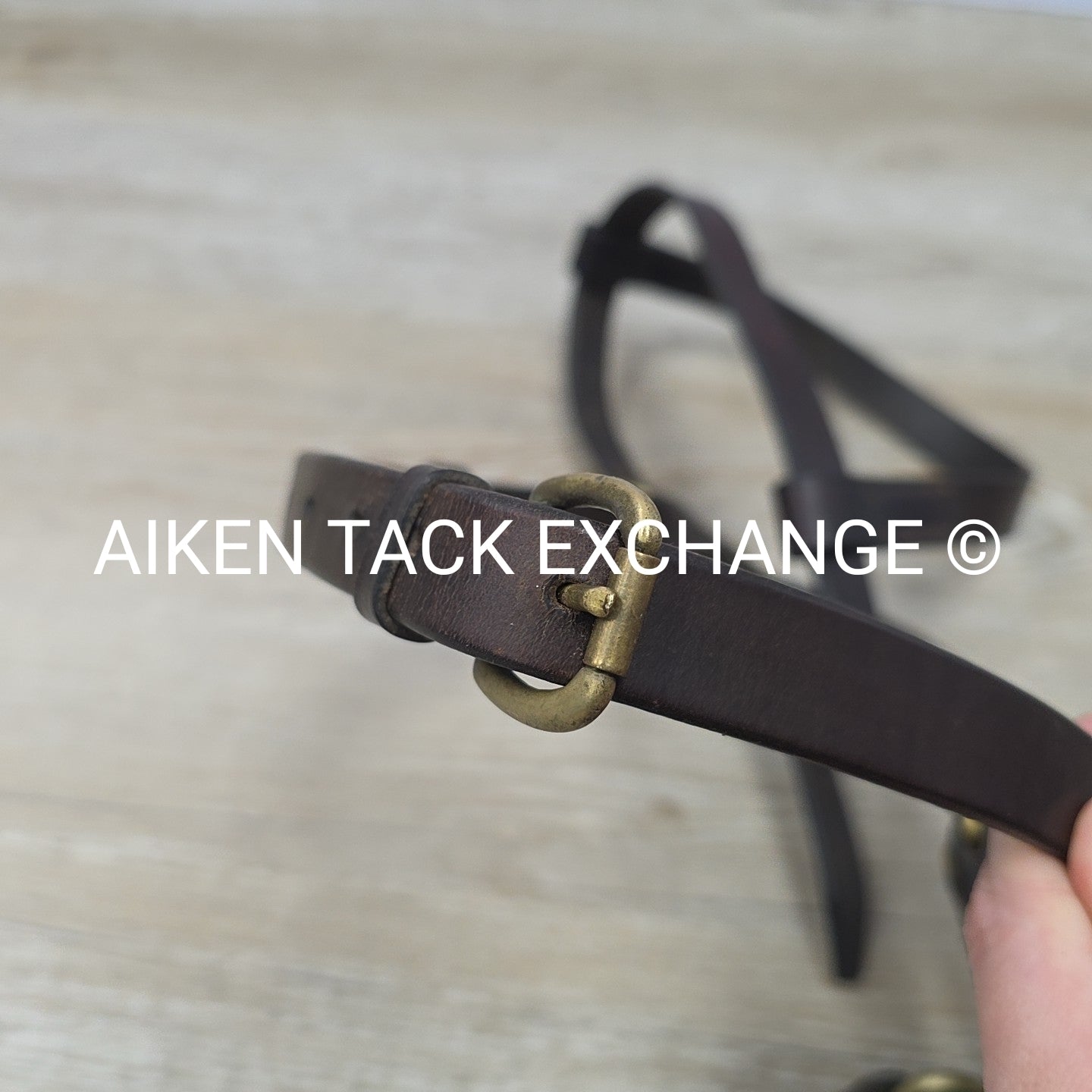 Leather Lunge Cavesson (Leather has Cracking)