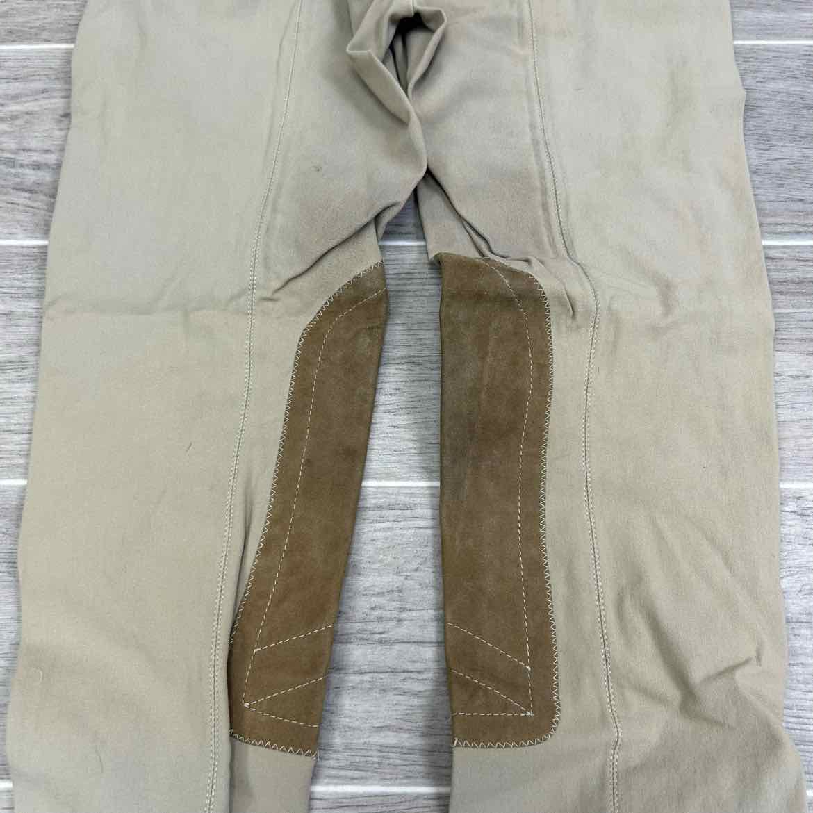 Tailored Sportsman Trophy Hunter Knee Patch Breeches, Size 14