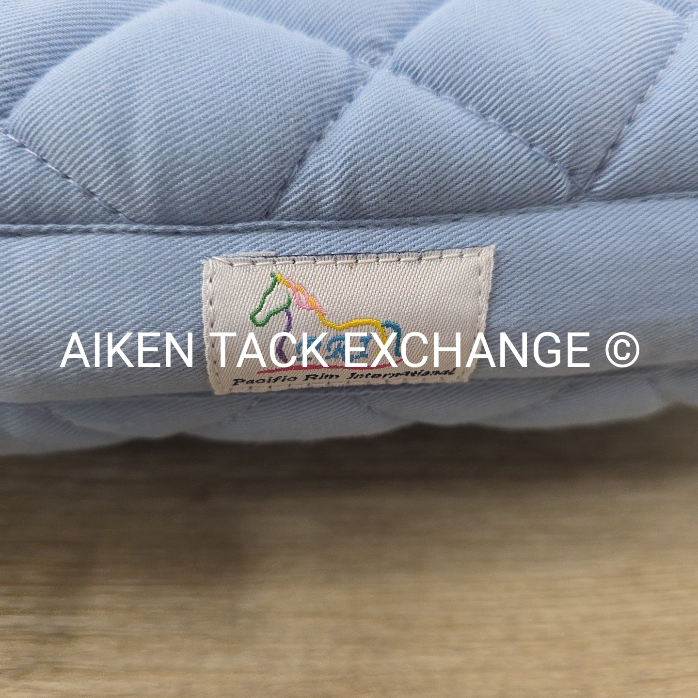 PRI Continental Double Back Dressage Saddle Pad, Cotton Quilt w/ Fleece Lining