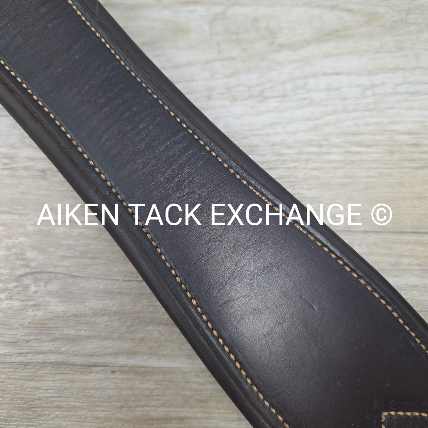 SmartPak Classic Hunter Girth with Double End Elastic, Brown, 48"