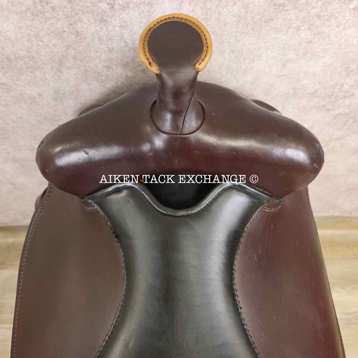 2007 Circle Y 2177 Draft Horse Park & Trail Western Saddle, 16" Seat, Extra Wide Tree, Comes with Matching Tack