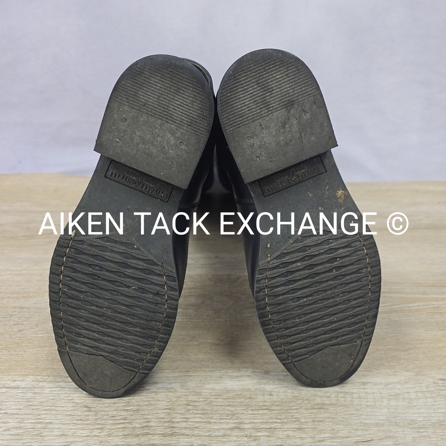 Romitelli Dress Boot with Matching Spur Straps, Size 39 Height 45 Width 44