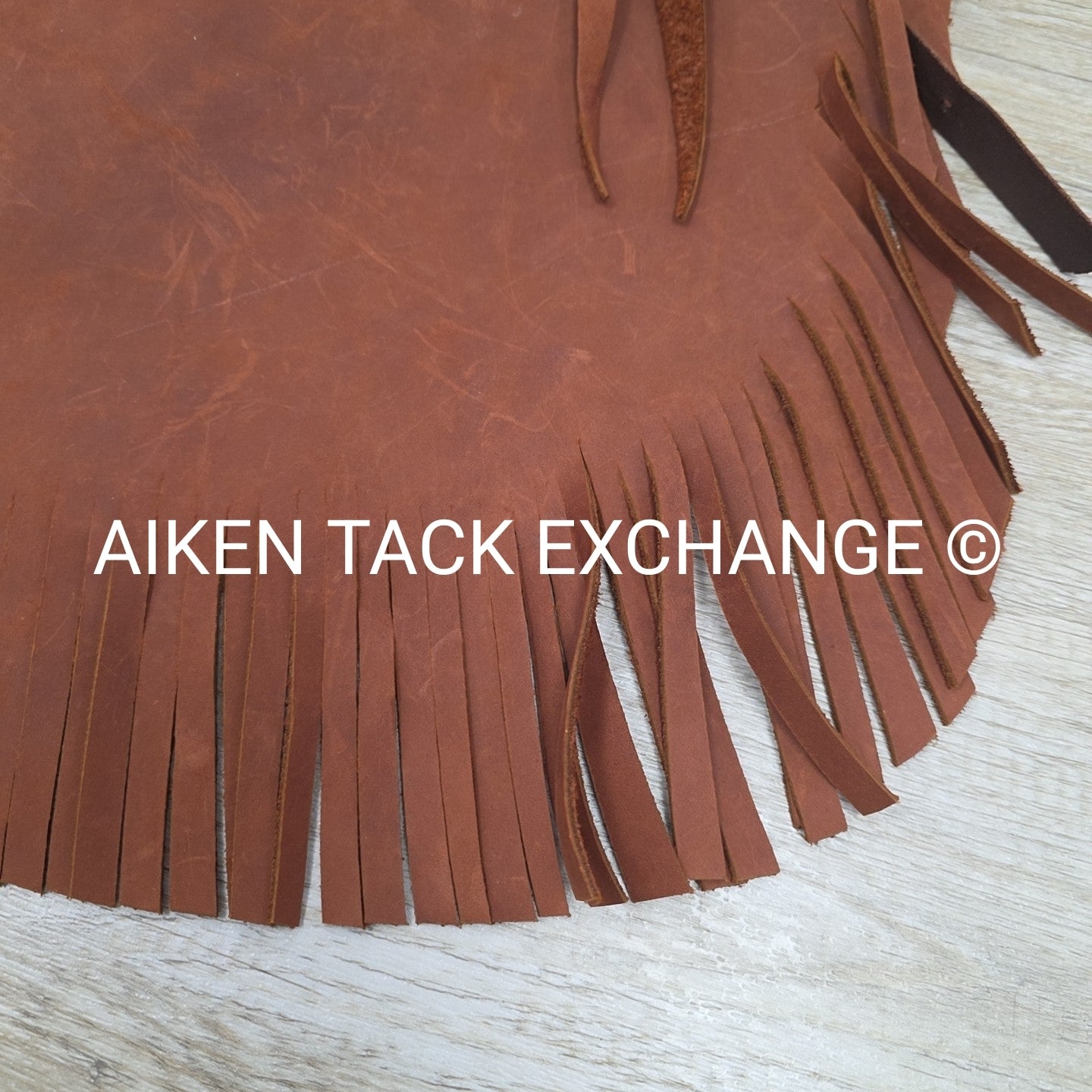 Montana Leathermaker BA Bryan Lindberg Cropped Fringe Chaps, Women's S/M