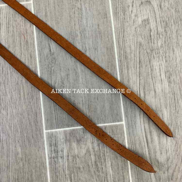 Garter Jodphur Straps, Brown, Large