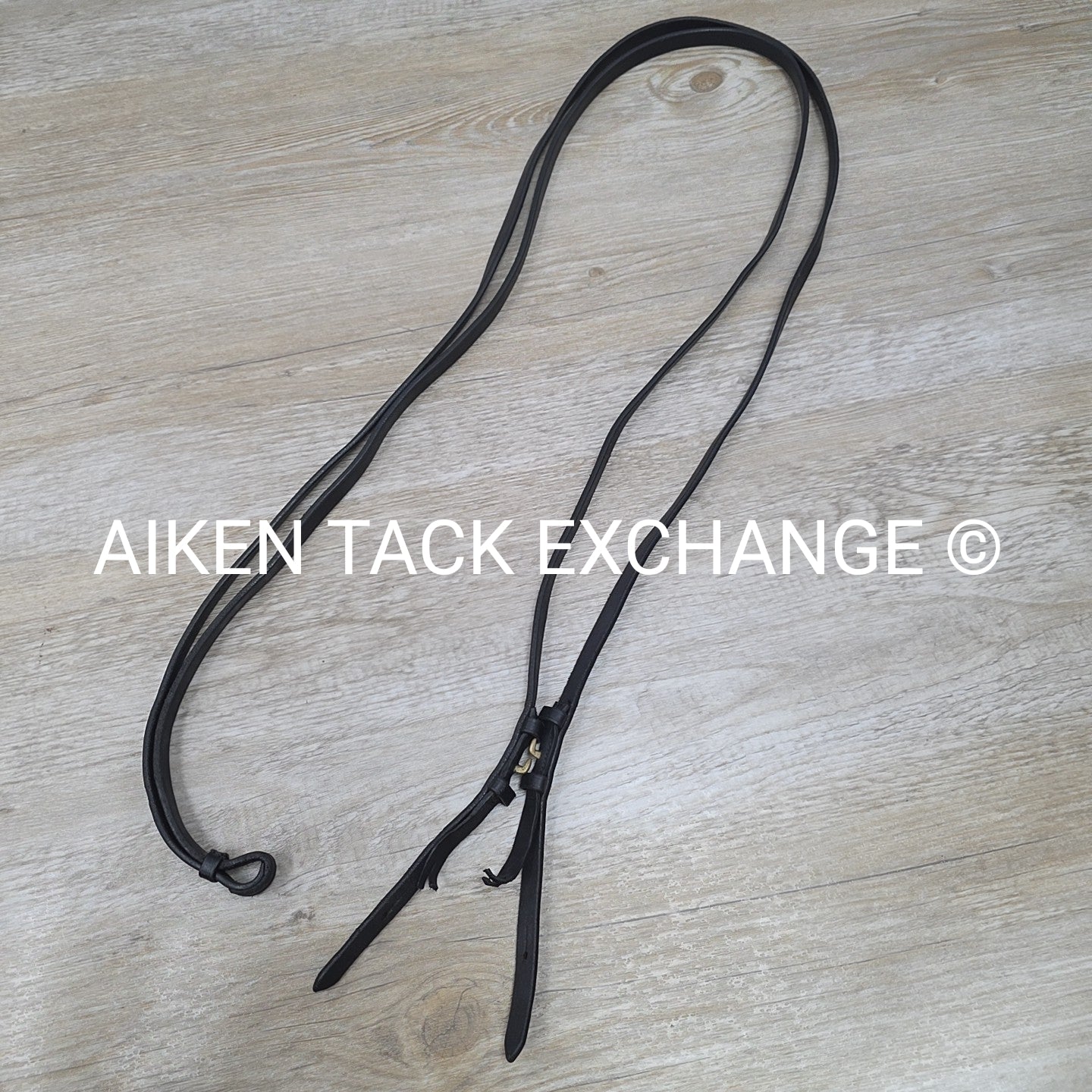 Kieffer Weymouth Double Bridle with Curb Rein, Black, Size Full