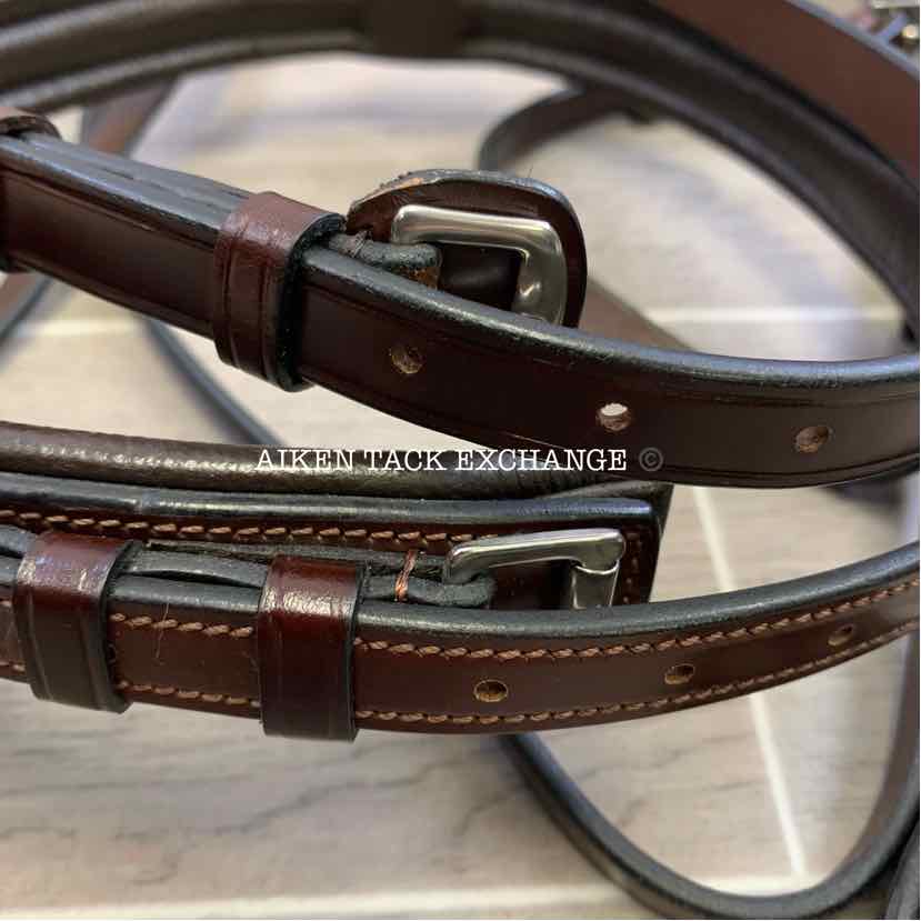KL Select Italia Burghley Bling Bridle (No Reins), Brand New, Oversize