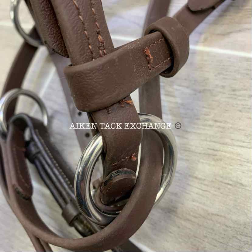 Dr. Cook Beta Bitless Bridle w/ Rubber Lined Reins, Size Full