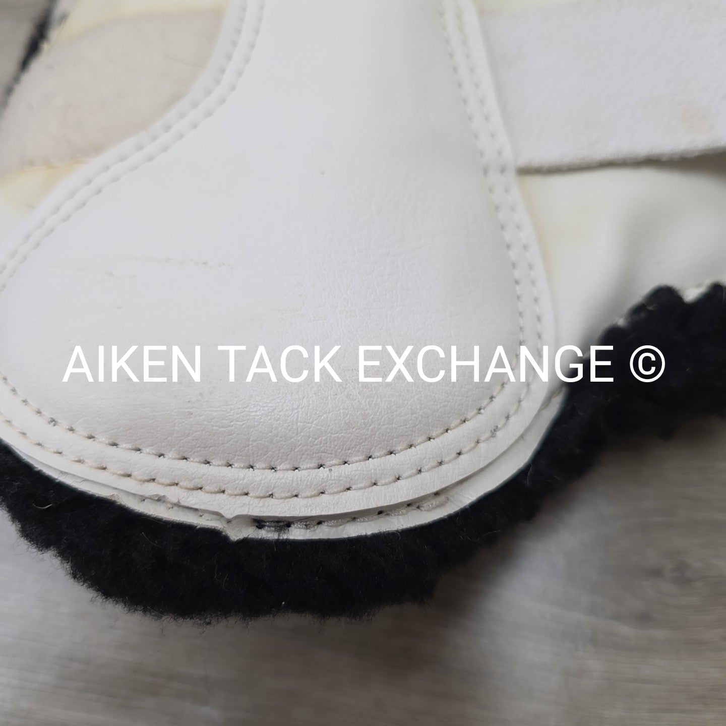 DSB Dressage Sport Boots Original, White/Black, Size Medium