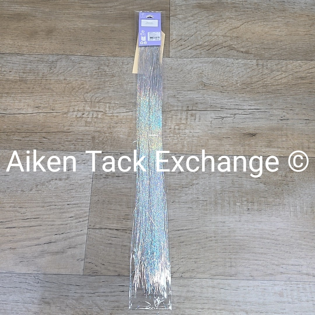 Claire's Faux Hair Tinsel Extension with 2 Clips