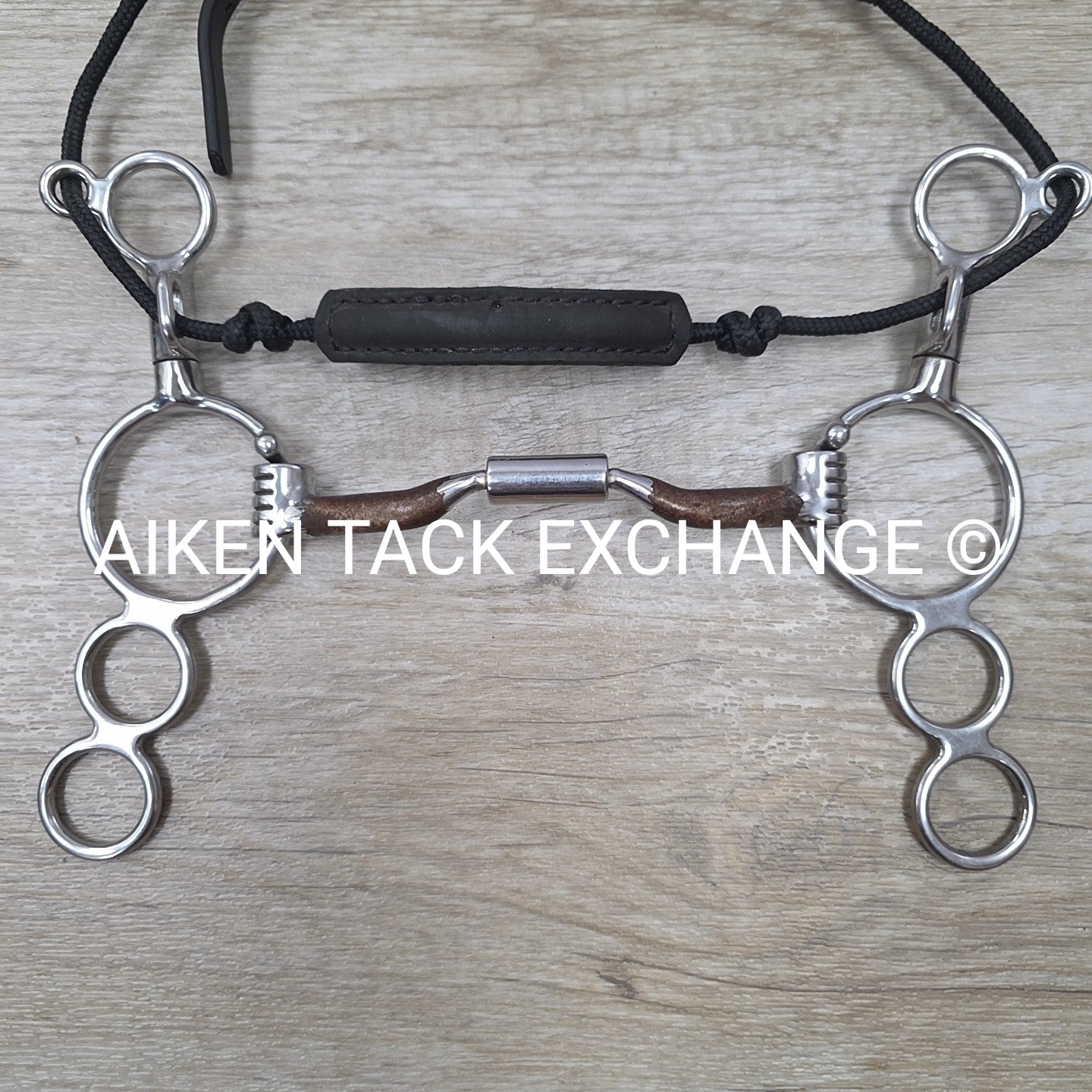 Myler 3 Ring Combination Bit with Low Port Comfort Snaffle MB 04 5"