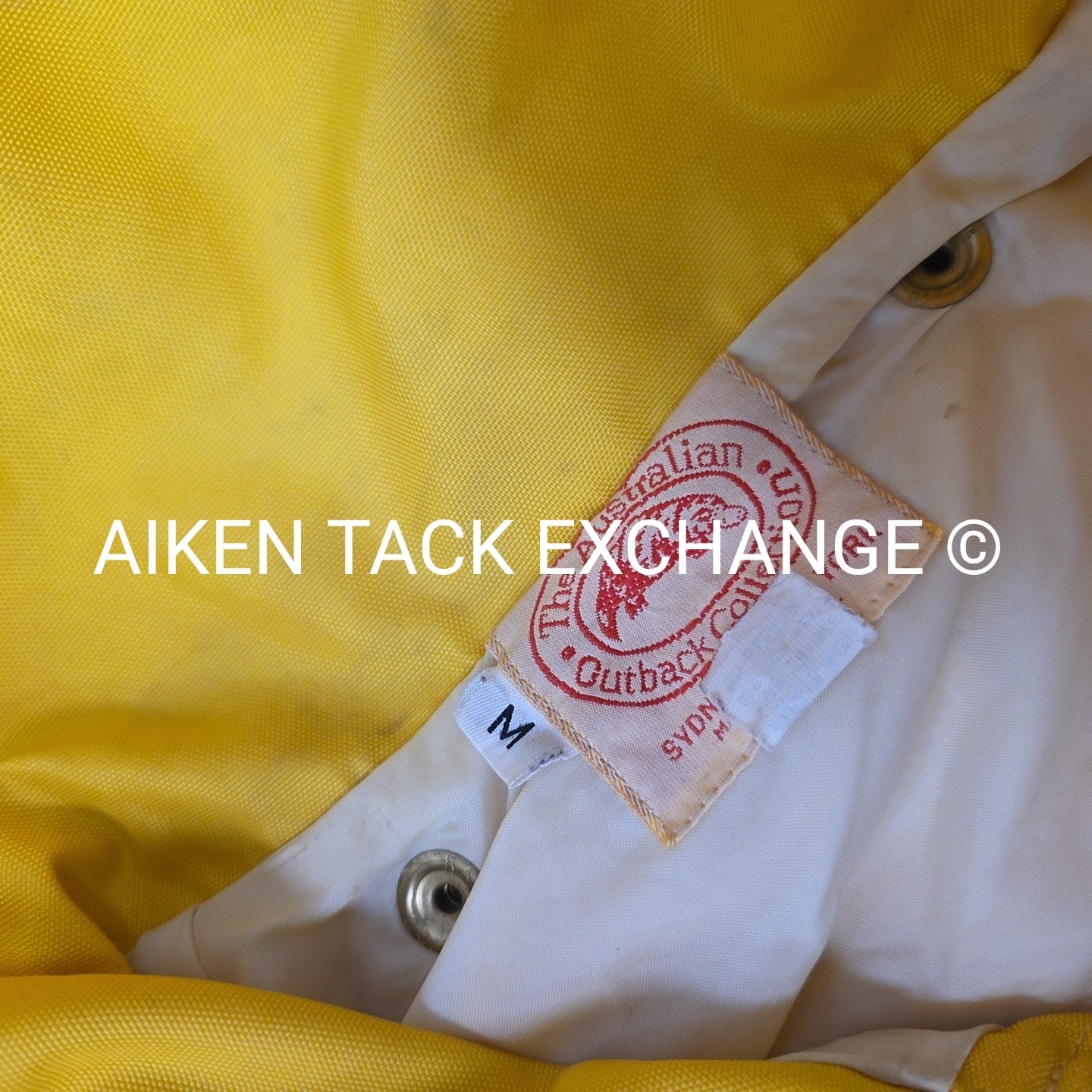 The Australian Outback Collection Long Riding Rain Coat, Size Medium