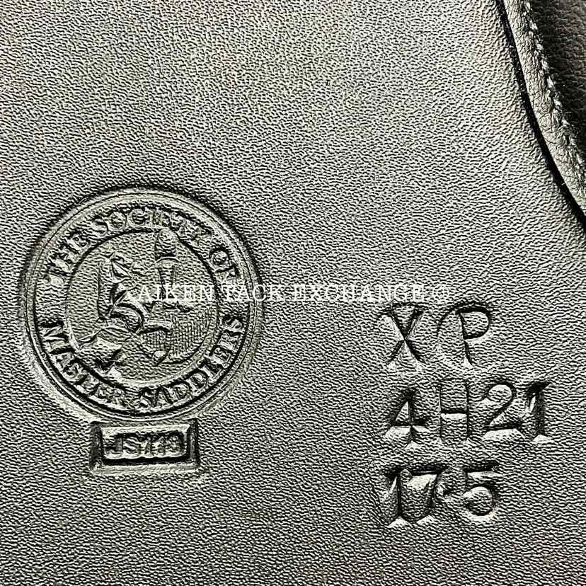 **SOLD** Jeffries XP GP All Purpose Jump Saddle, 17.5" Seat, Extra Wide Tree, Wool Flocked Panels