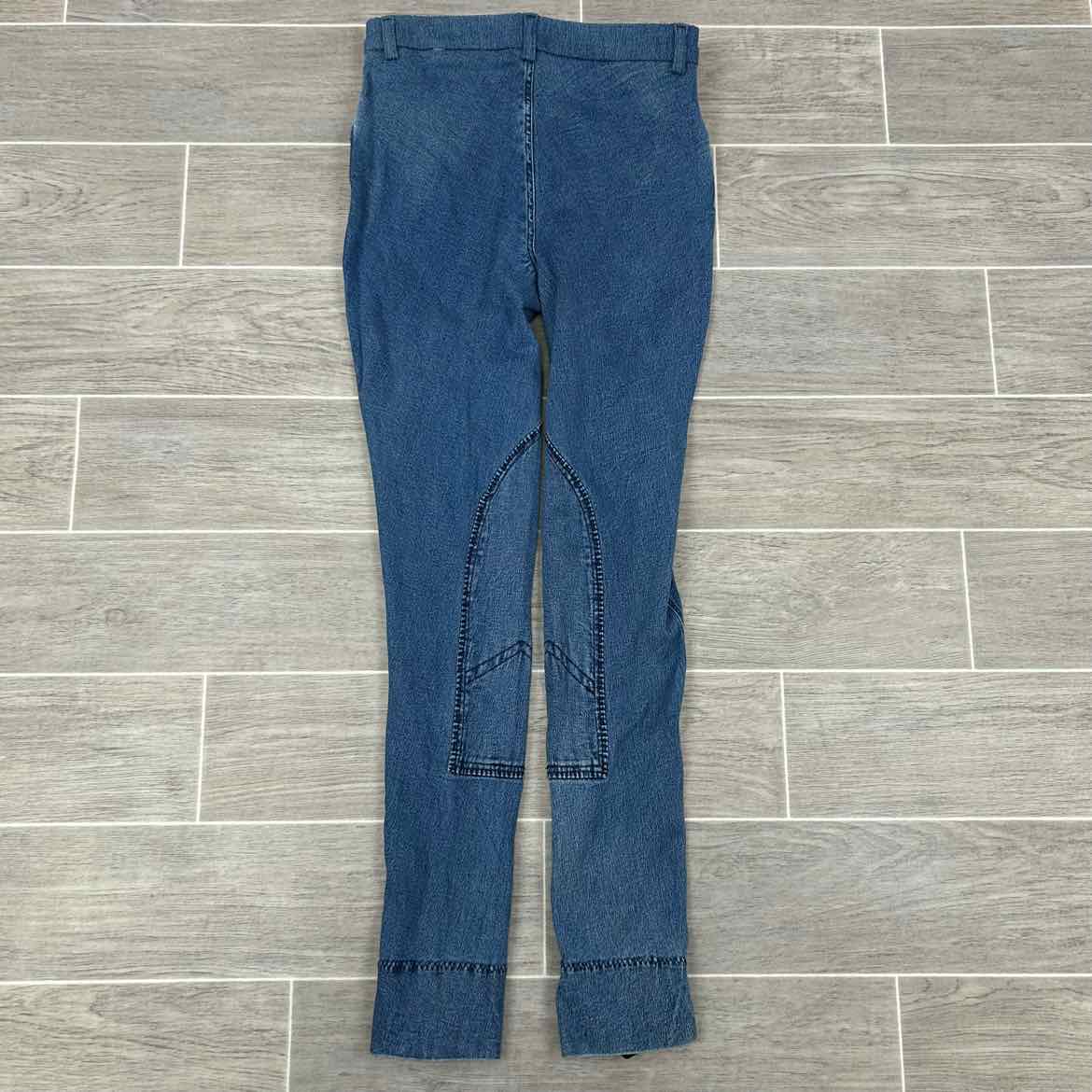 Equilance Children's Denim Knee Patch Riding Jean Breeches, Size 16, Brand New