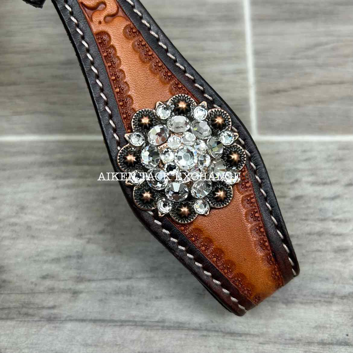 Browband Western Headstall with Bling