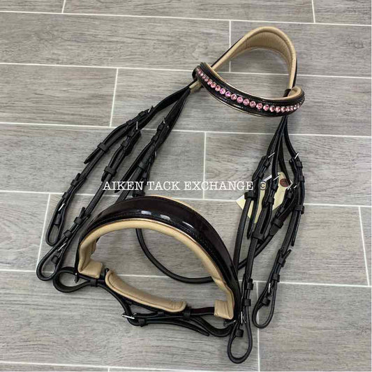 Halter Ego Florance Double Bridle, No Reins, Oversize