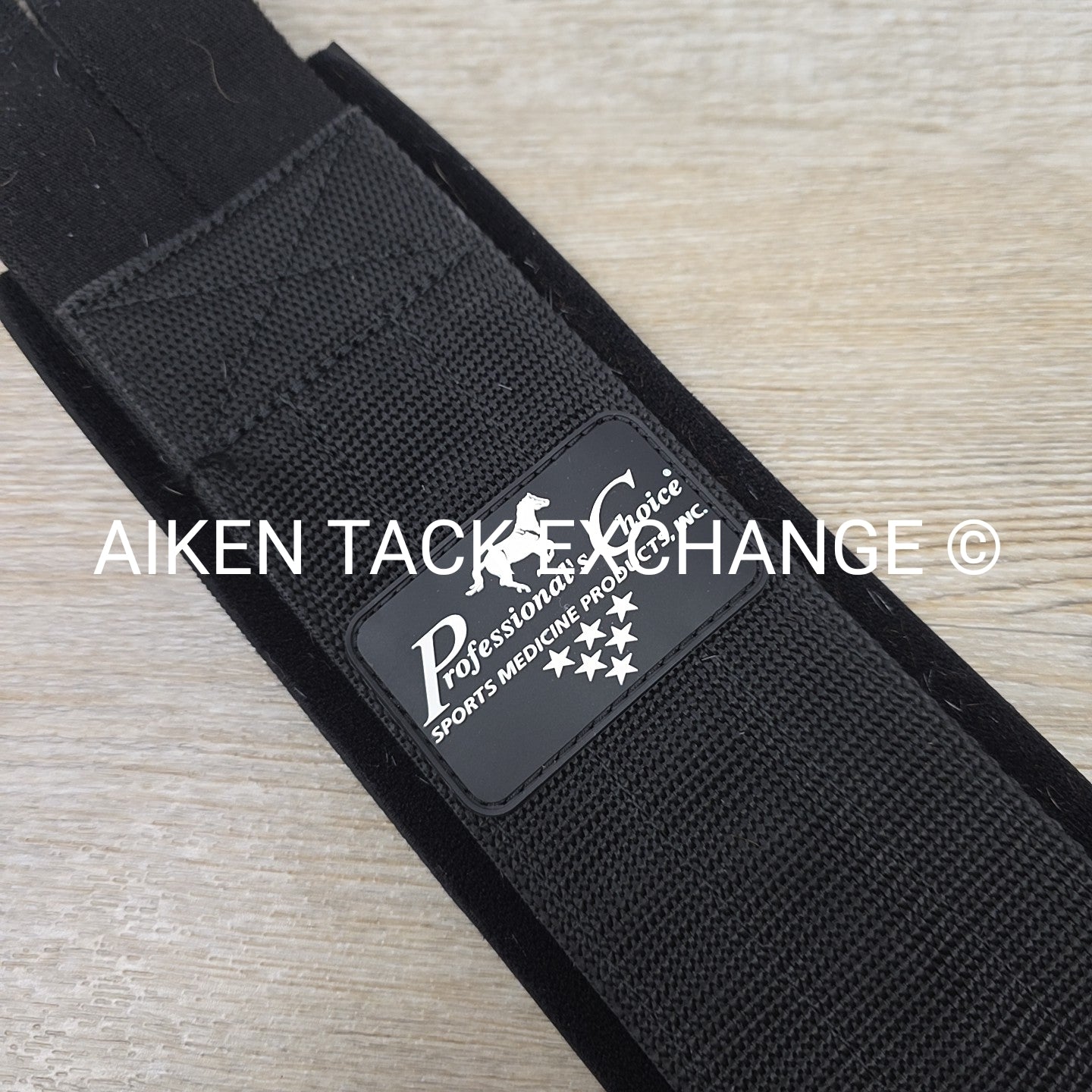 Professional's Choice SMx Girth with Double End Elastic, Black, 46"