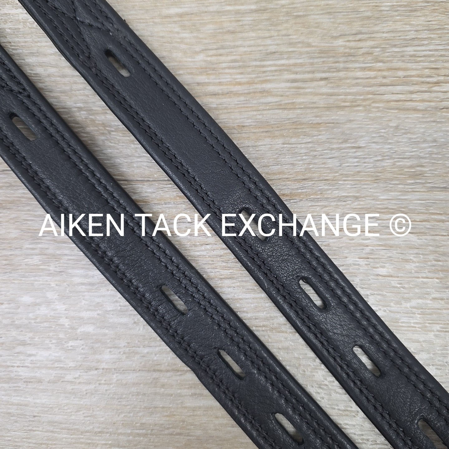 Webber Single Strap Stirrup Leathers, Black