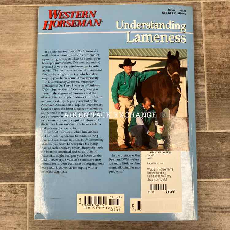 Western Horseman's Understanding Lameness by Terry Swanson, DVM