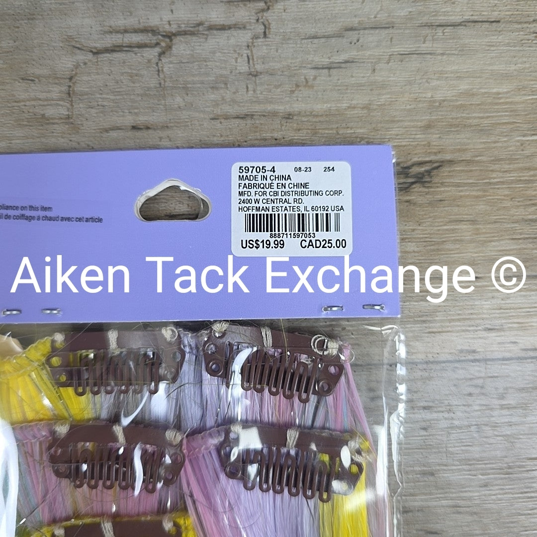 Claire's Faux Hair Extensions, 4 Pieces