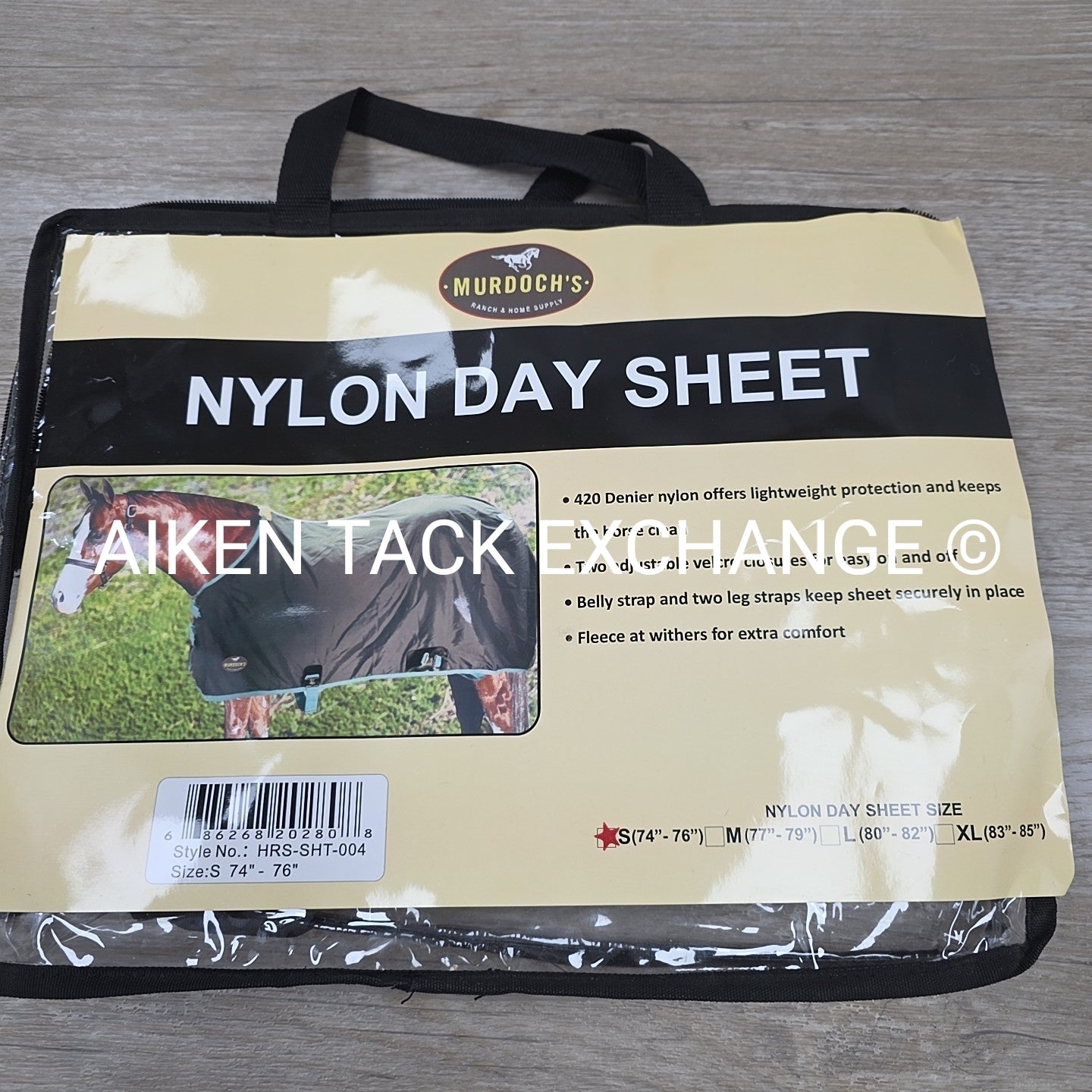 Murdochs Nylon Turnout Sheet, 420 Denier, Size Small (74-76")