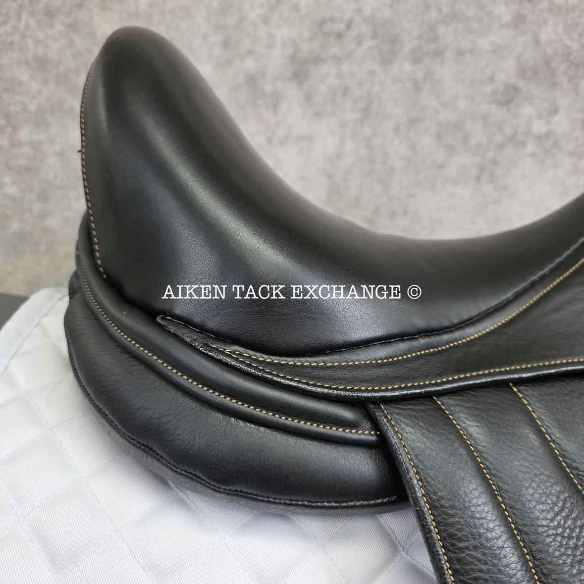 2015 GMD Germida Ratomka Piaffe Monoflap Dressage Saddle, 16.5" Seat, Wide Tree, Foam Panels