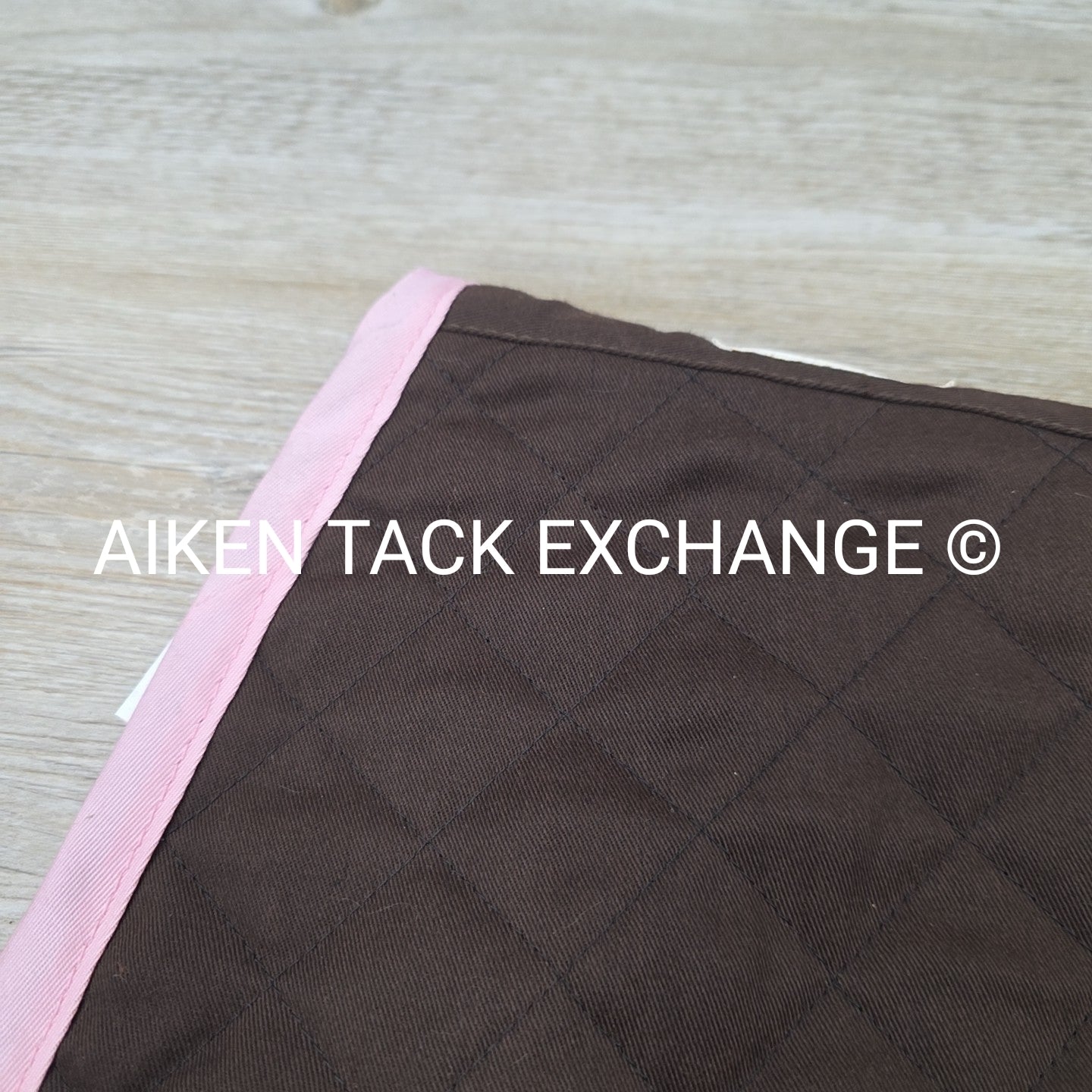 Lettia All Purpose Saddle Pad with "Live Simply" Embroidery