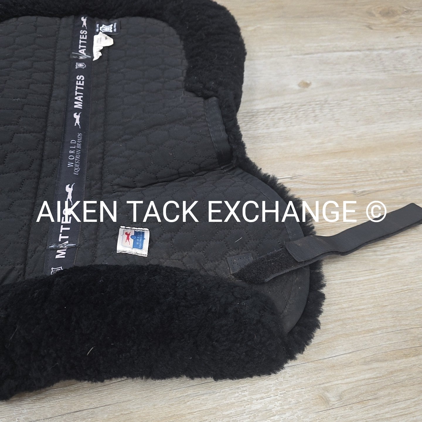 Mattes All Purpose Sheepskin Rolled Half Pad, Size Medium