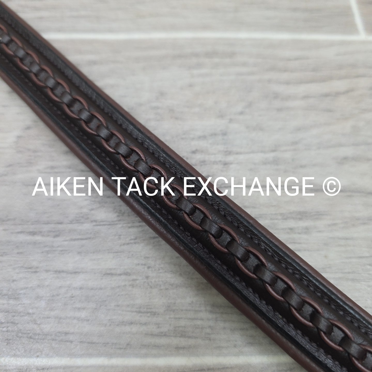 Padded Browband, Brown, 14.5"