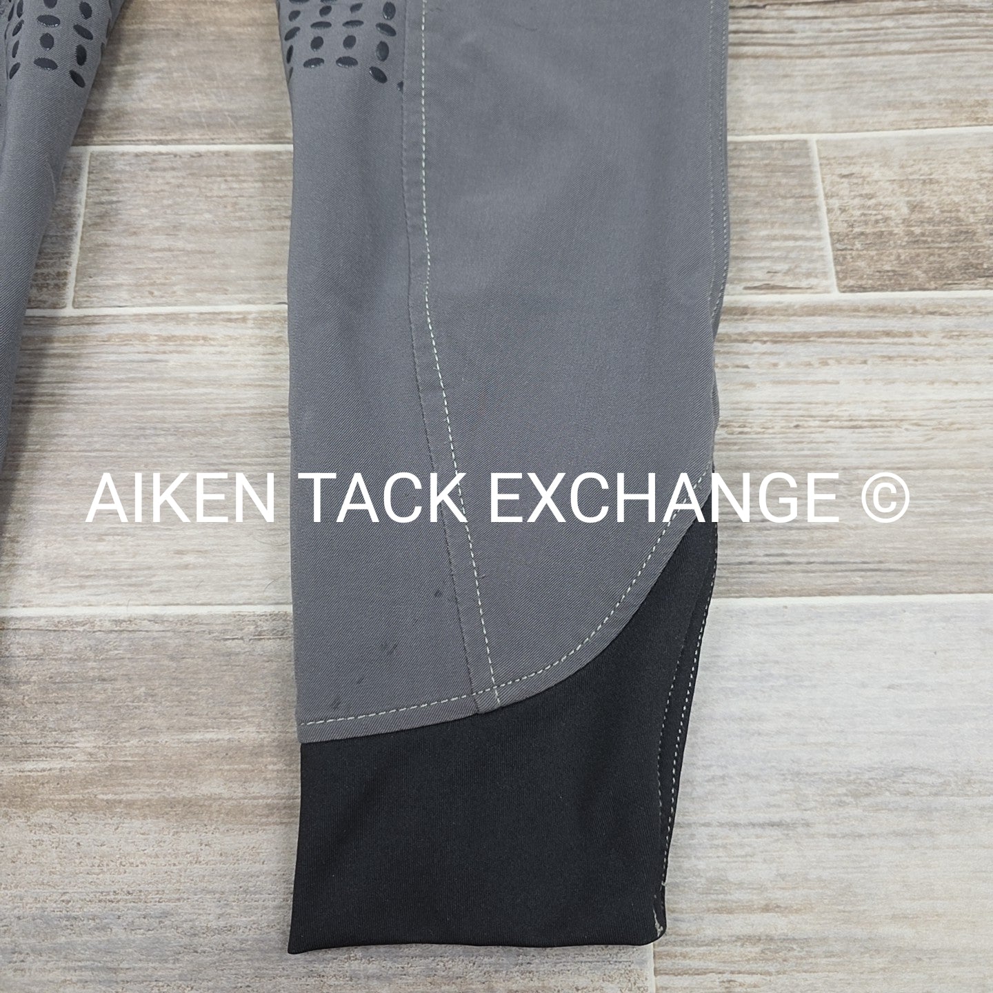 KL Select USG Silicone Grip Full Seat Breeches, Size 28 L