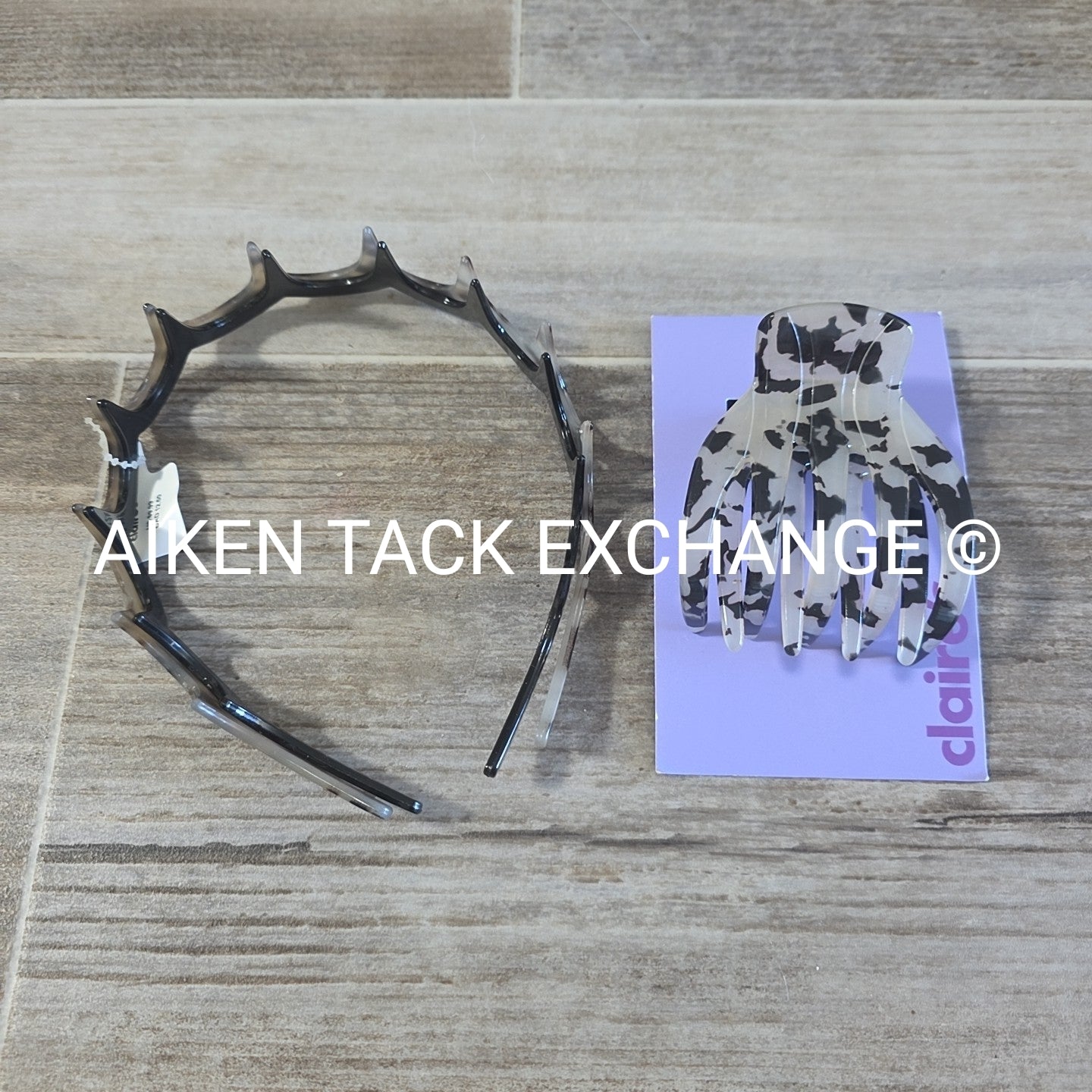 Claire's Hair Bundle - 2 Headbands, 1 Claw Clip