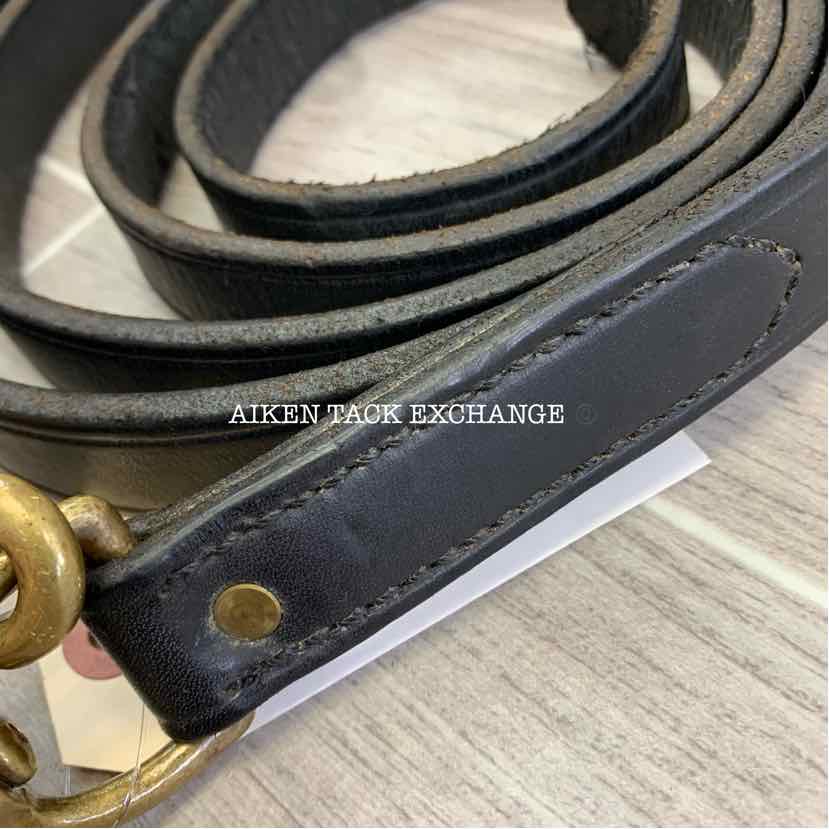 Nunn Finer Leather Lead w/ Brass Chain