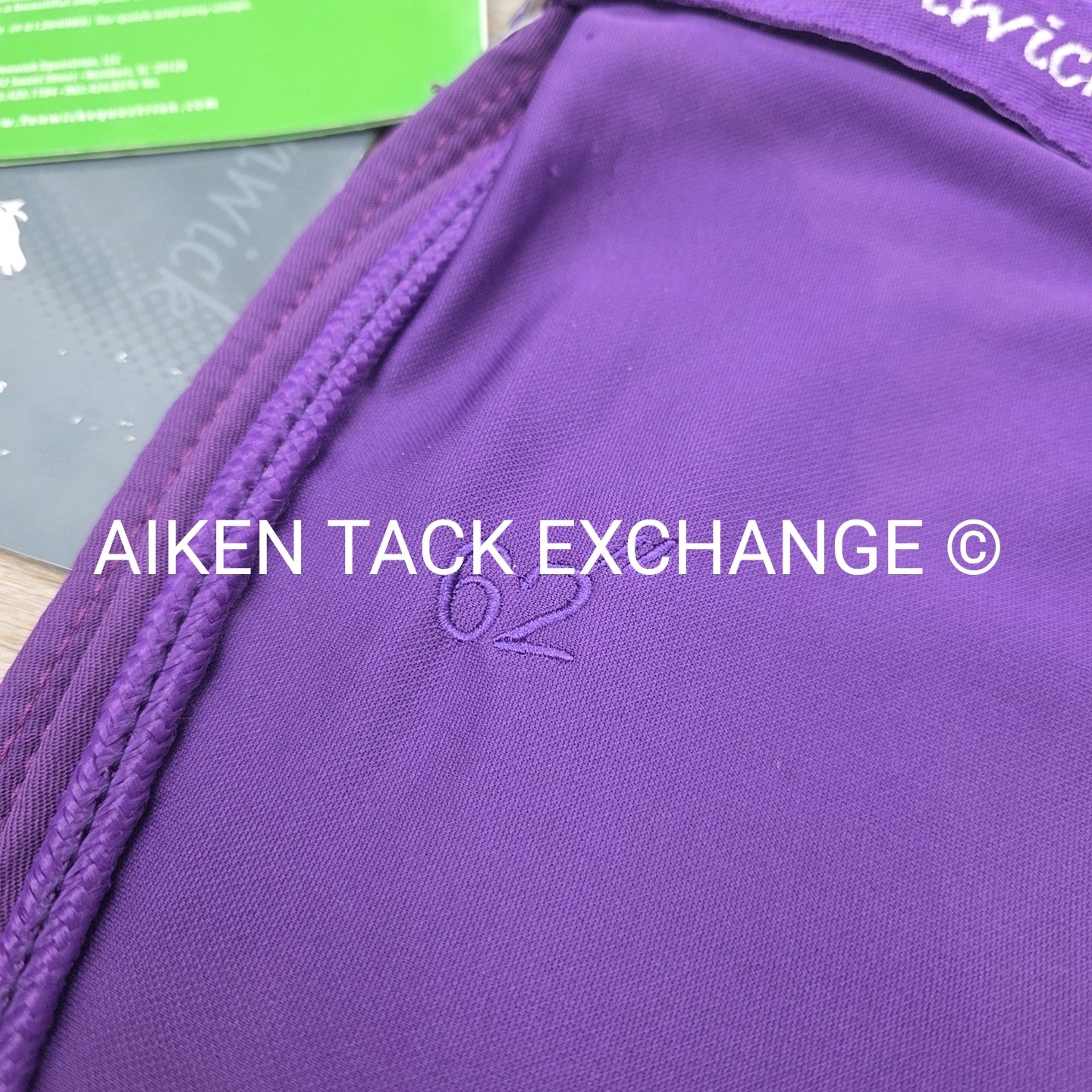 **CLEARANCE** Fenwick Equestrian Therapeutic Bamboo Cooler, Purple, 62"