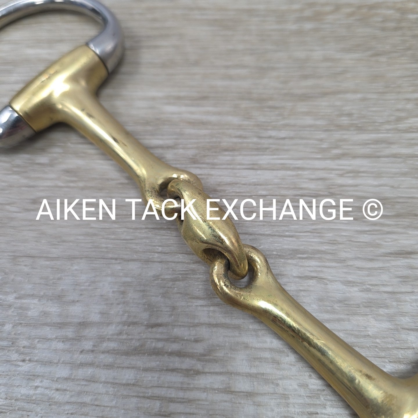 Neue Schule Tranz Angled Lozenge Eggbutt Bradoon Bit 4.75"
