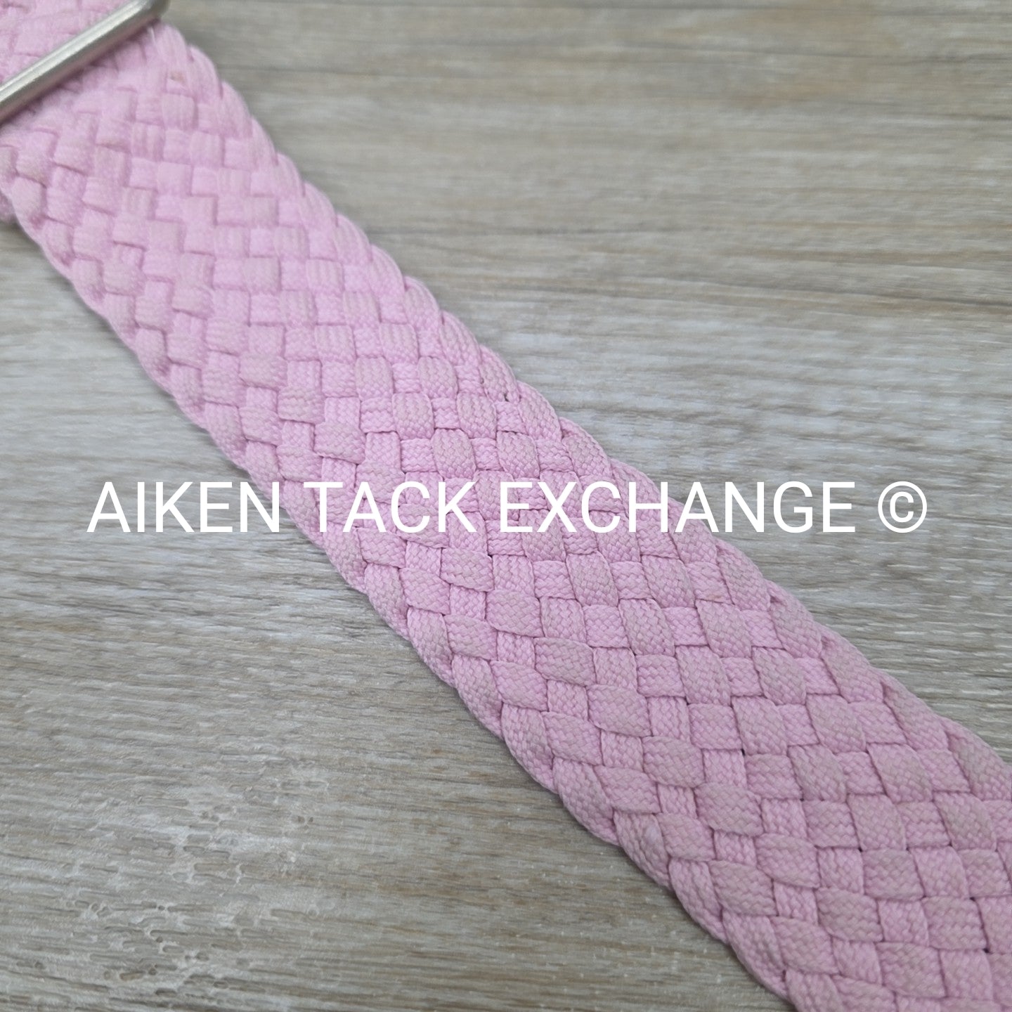 Wide Braided Stretch Belt, Medium