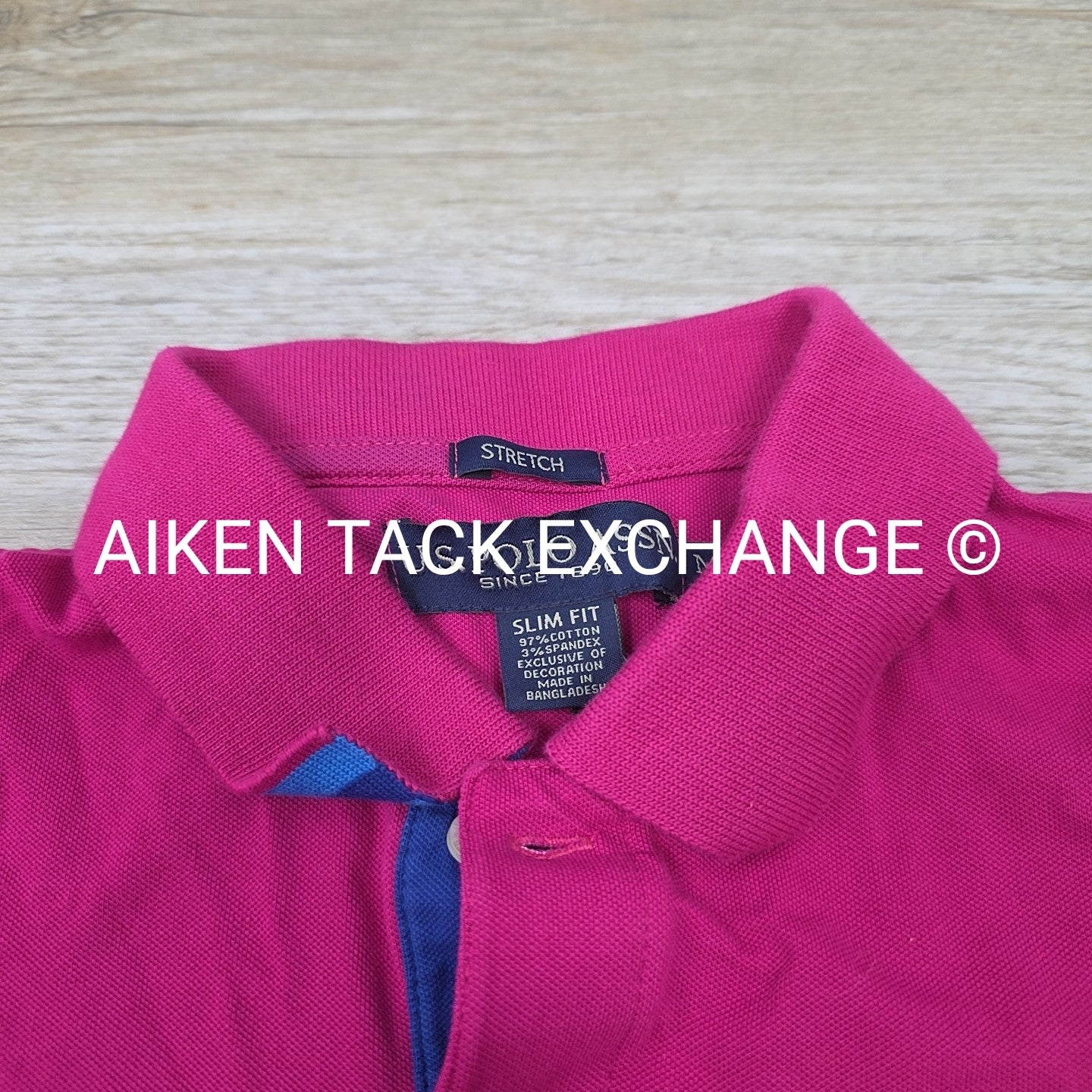 U.S. Polo Assn. Short Sleeve Polo Top, Size Medium