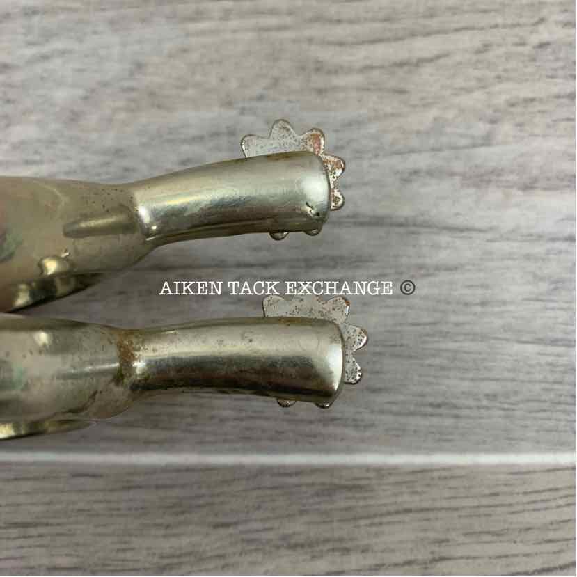 Herm Sprenger German Silver Rowel Spurs