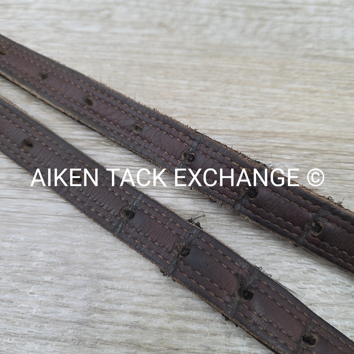 Nylon Lined Stirrup Leathers, Brown, 56"