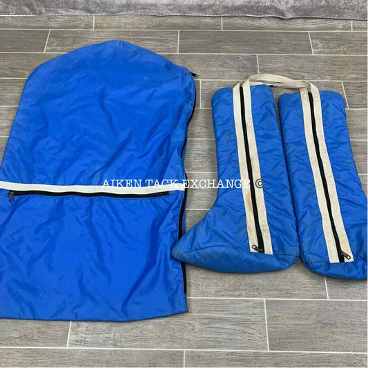 BARGAIN BUNDLE: Fleece Lined Boot Storage Carry Bag with Matching Garment Bag