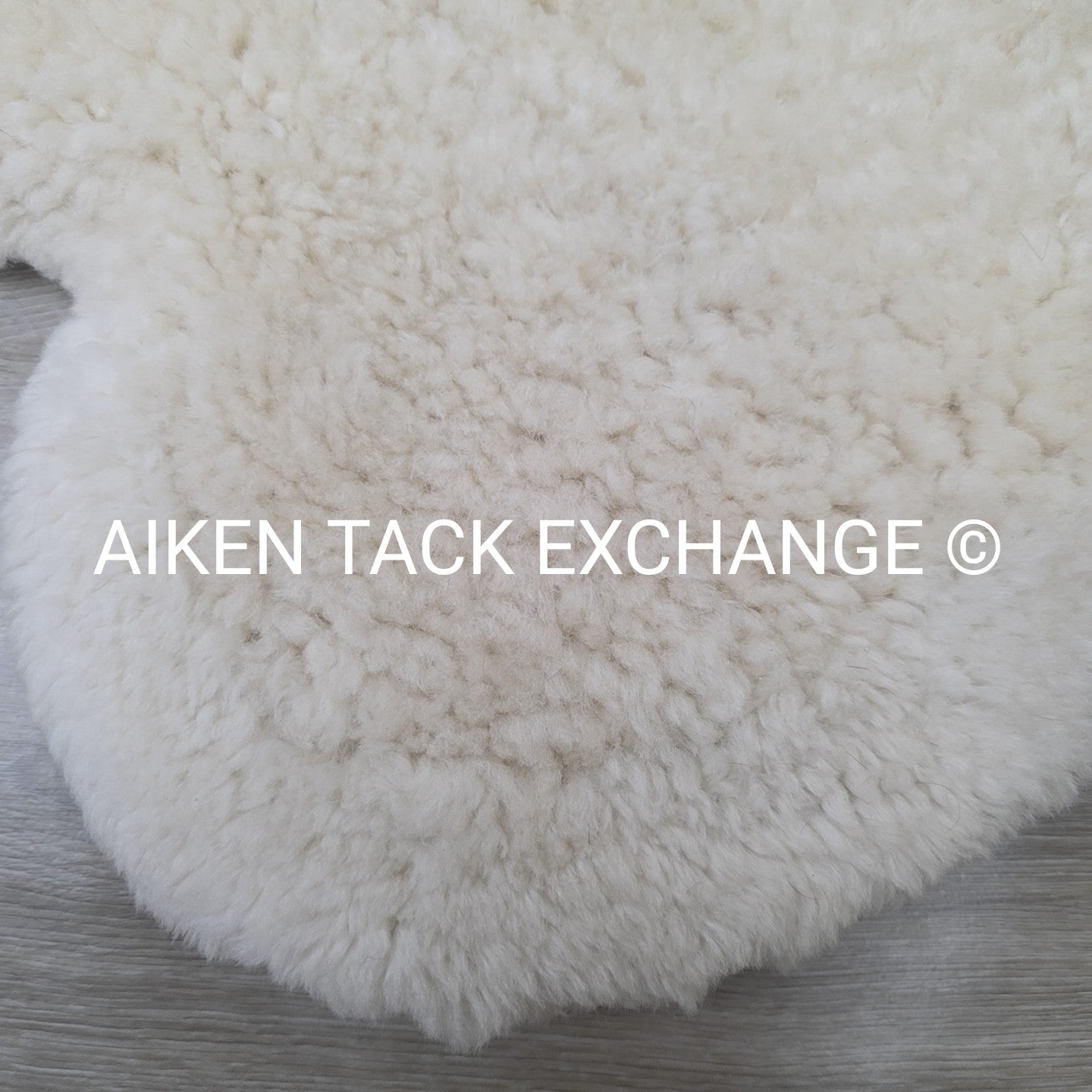 Fleeceworks Sheepskin Classic Original Half Pad with Rolled Edge, Pony