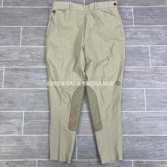 Ariat Sport Knee Patch Breeches, Size 34 R
