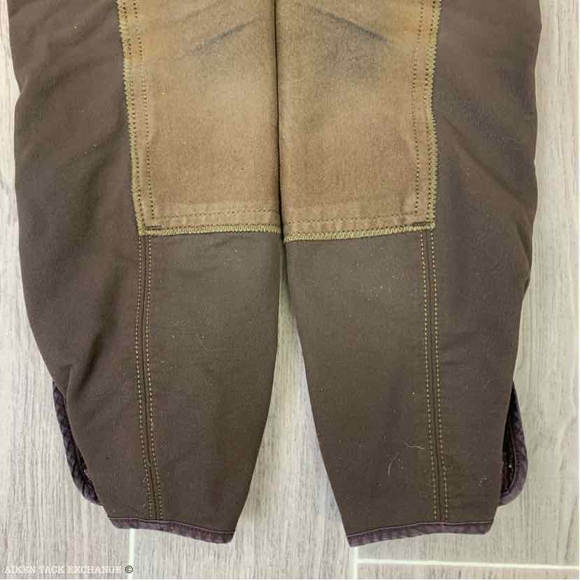 BARGAIN BUNDLE: Goode Rider Full Seat, Size 24 & Irideon Knee Patch, Size 26