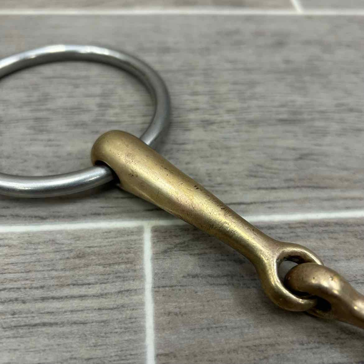 Herm Sprenger Aurigan Single Joint Loose Ring Bit 5"