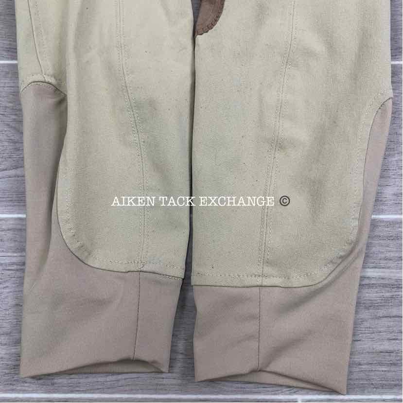 Dover Saddlery Knee Patch Breeches, Size 14