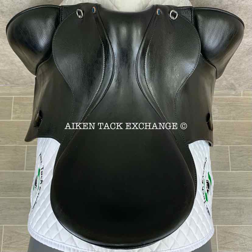 **SOLD** 2016 Stubben 1894 Dressage Saddle, 17.5" Seat, 32 cm Tree - Wide, Wool Flocked Panels