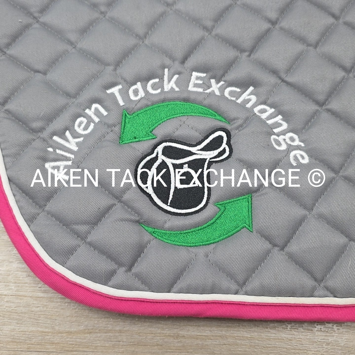 Dover Saddlery All Purpose Saddle Pad w/ Aiken Tack Exchange Logo