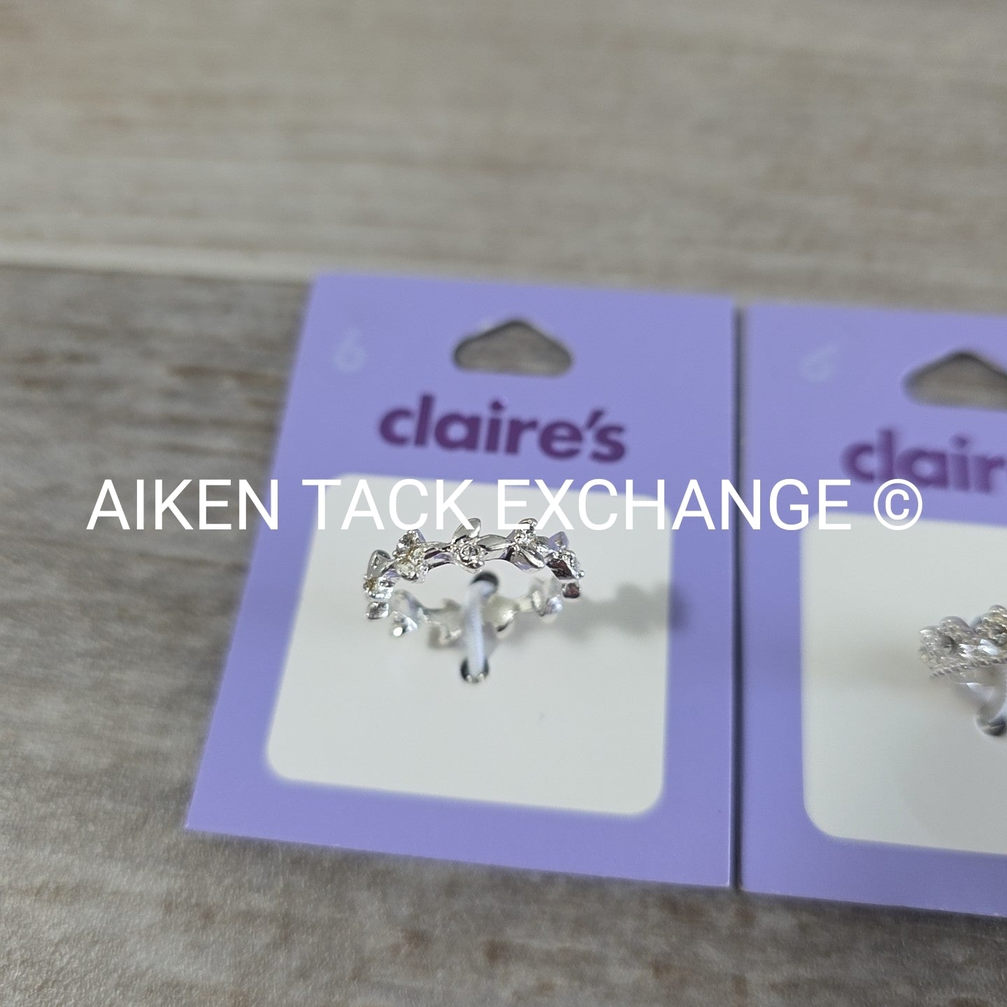 Claire's Rings (2) - Size 6
