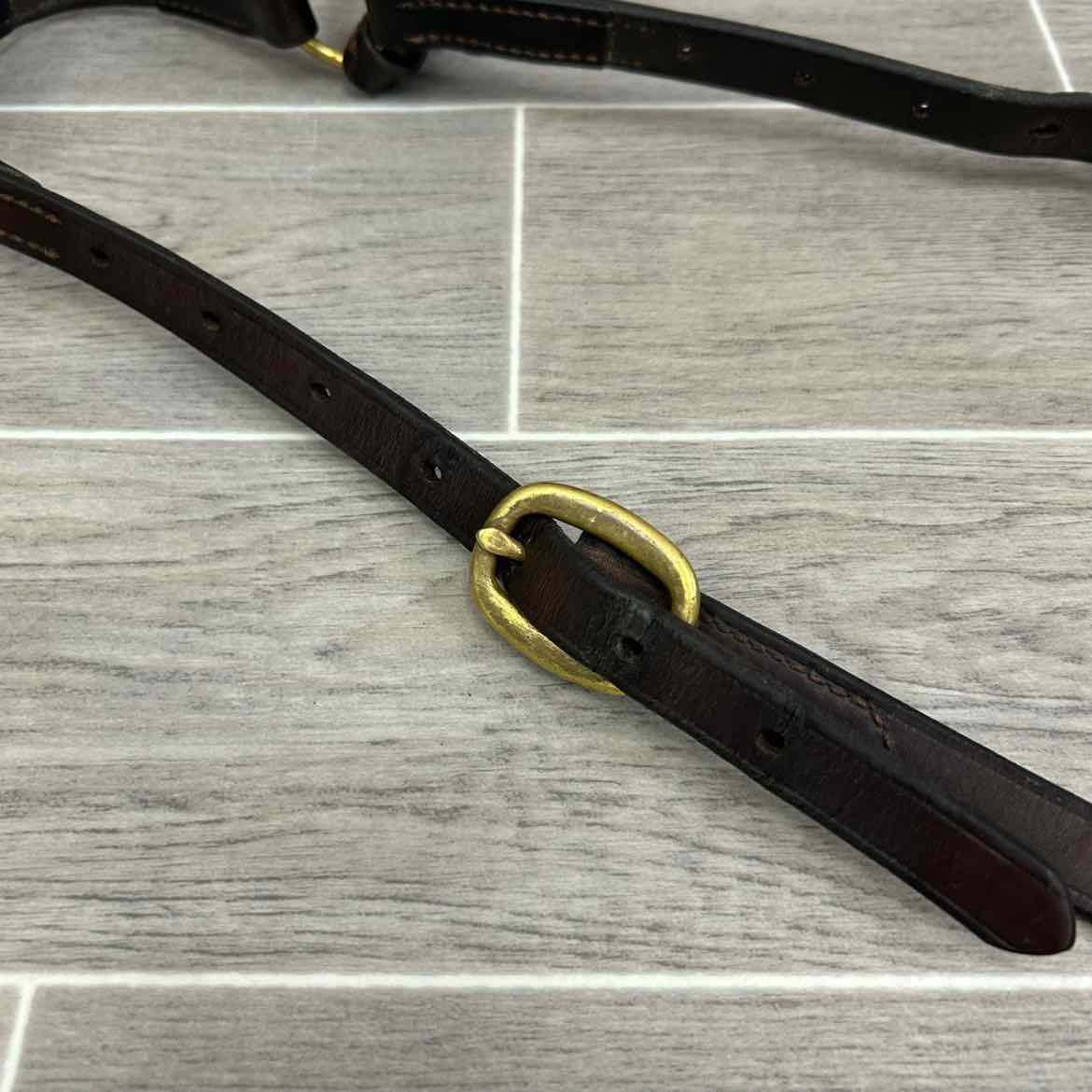 Nunn Finer Hunting Breastplate, Brown, Size Cob