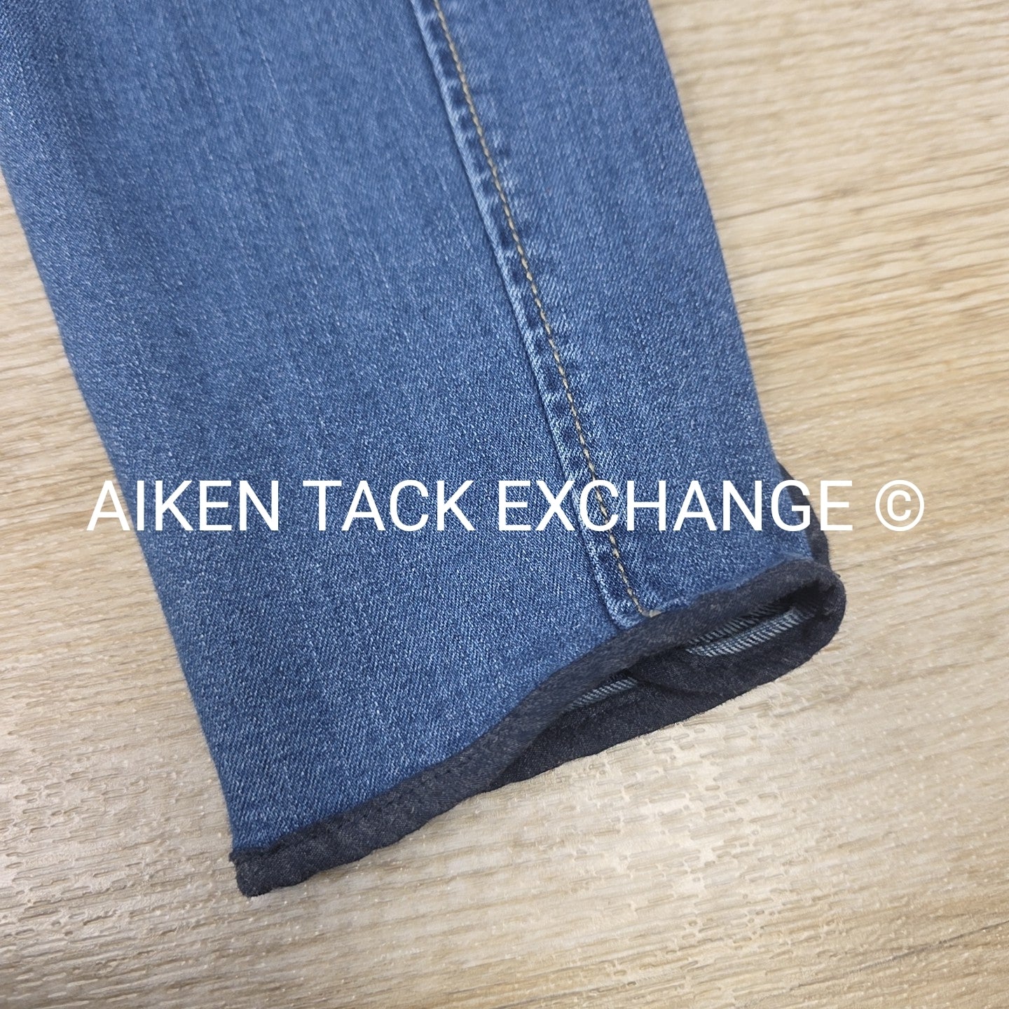 Goode Rider Denim Full Seat Breeches, Size 28