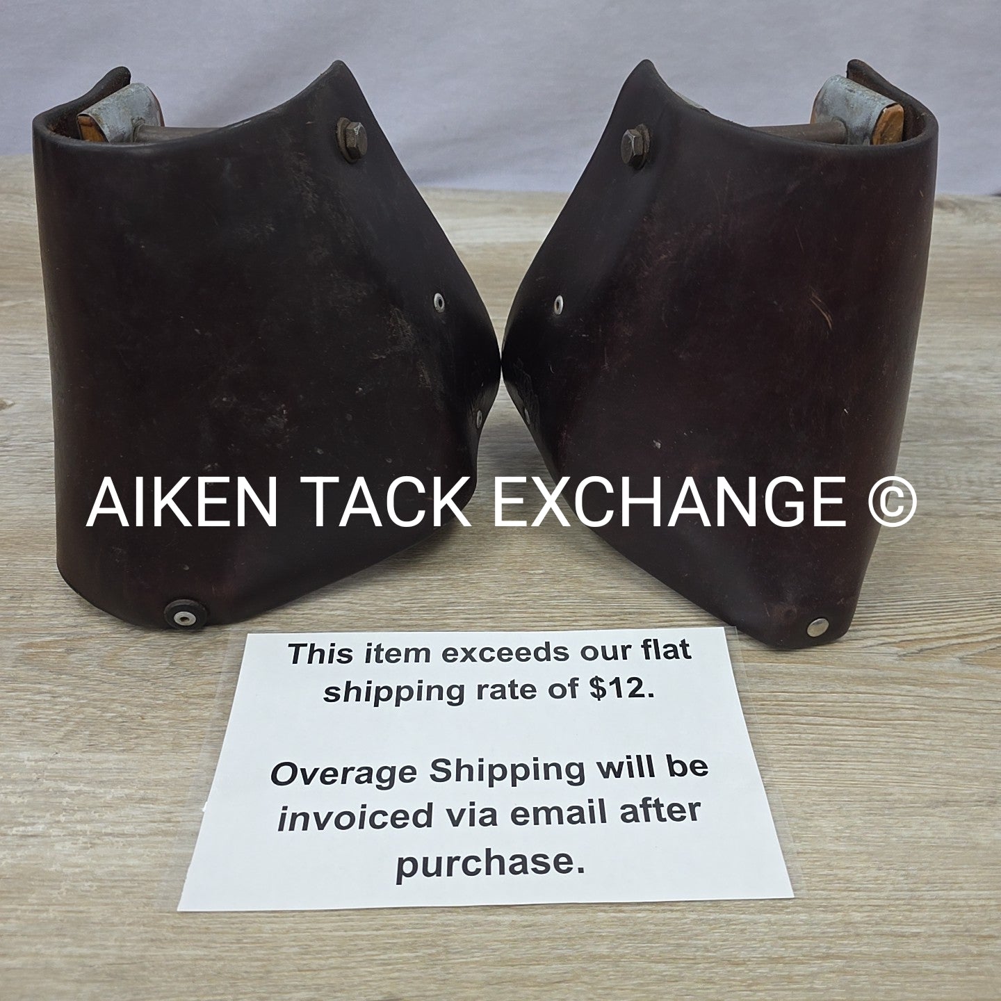 Tucker Saddlery Oversize Military Hooded Stirrups