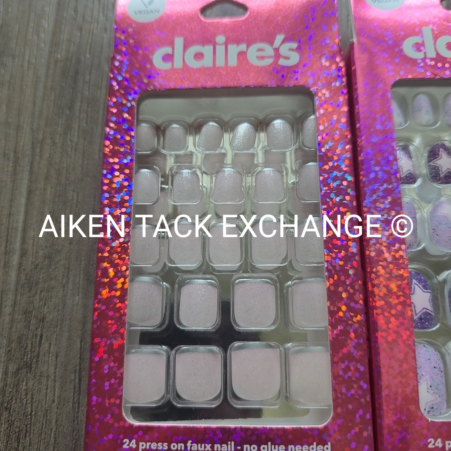 Claire's Press-On Nails (2 Sets) - 24 Count Each (48 Total)